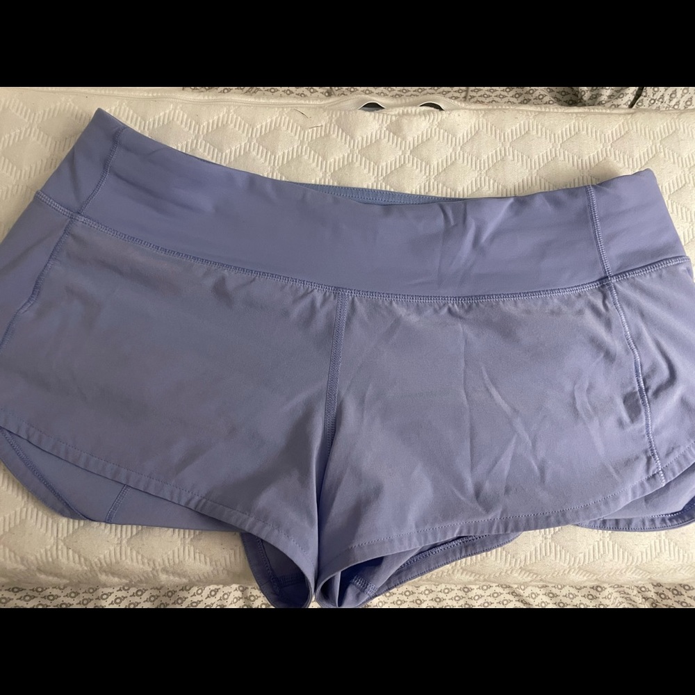Speed Up Low-Rise Lined Short 2.5" Purple